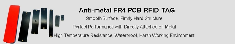 Long Distance EPC Gen2 Passive PCB UHF Hard Tags RFID on Metal Tag with 3M Adhesive
