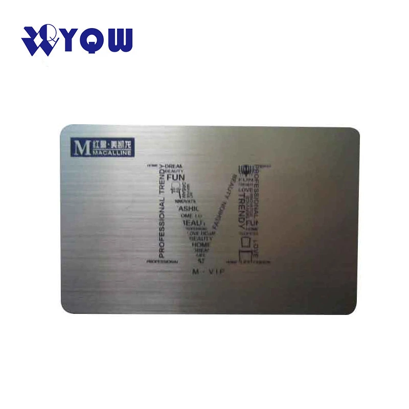 Customized Standard Size Cr80 PVC PETG Material Gift Card Contactless Chip PVC Card IC Smart Card Credit Card Bank Card NFC RFID Card