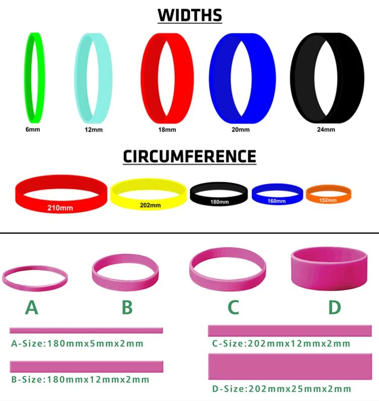 Custom RFID Silicon/Rubber Wristband